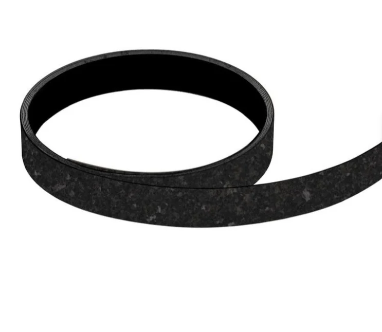 Afwerkstrip zwart graniet-look